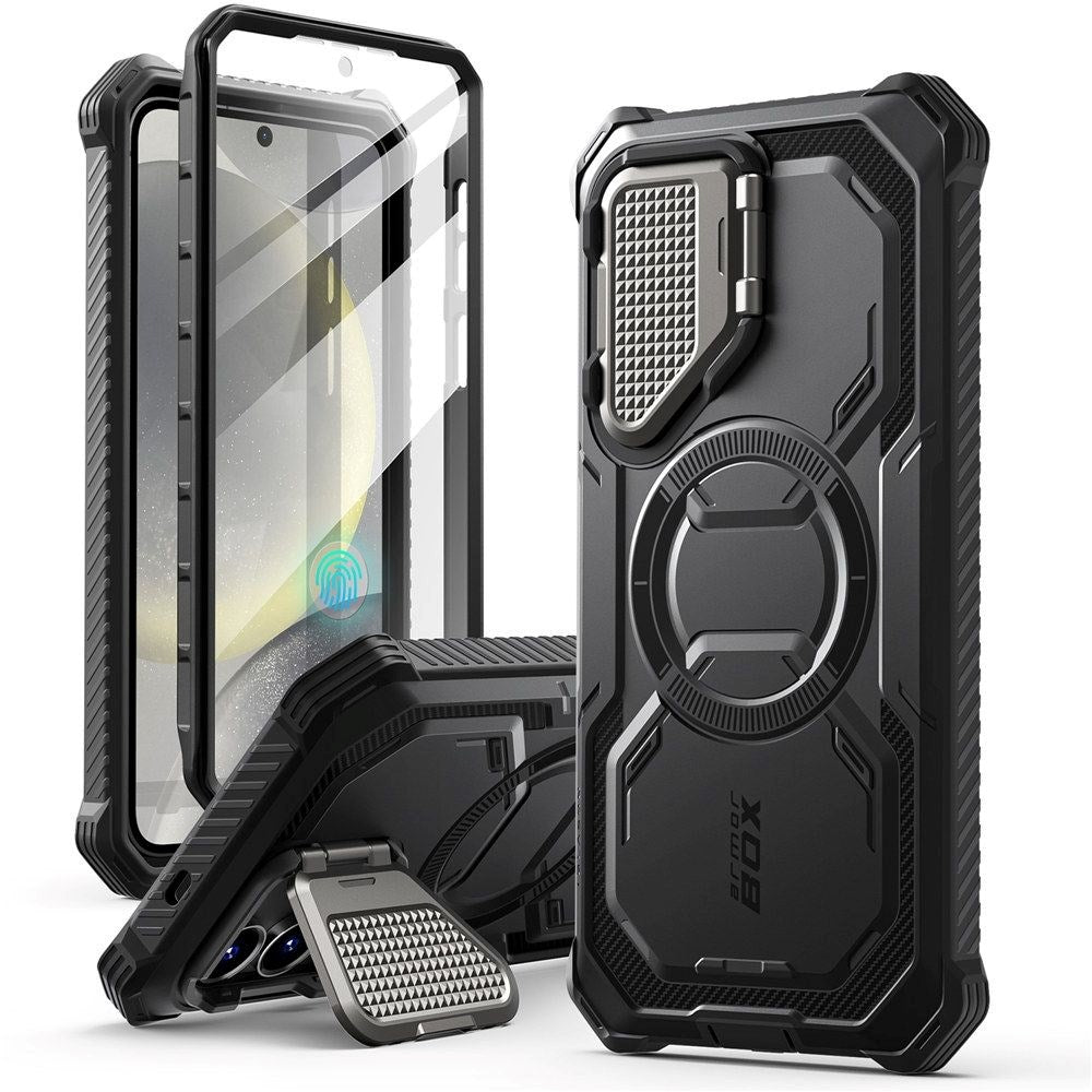 Supcase IBLSN Armorbox Samsung Galaxy S25 Case - MagSafe Compatible - Black