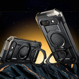 Supcase Unicorn Beetle Grip Google Pixel 9a Case - MagSafe Compatible - Transparent / Black