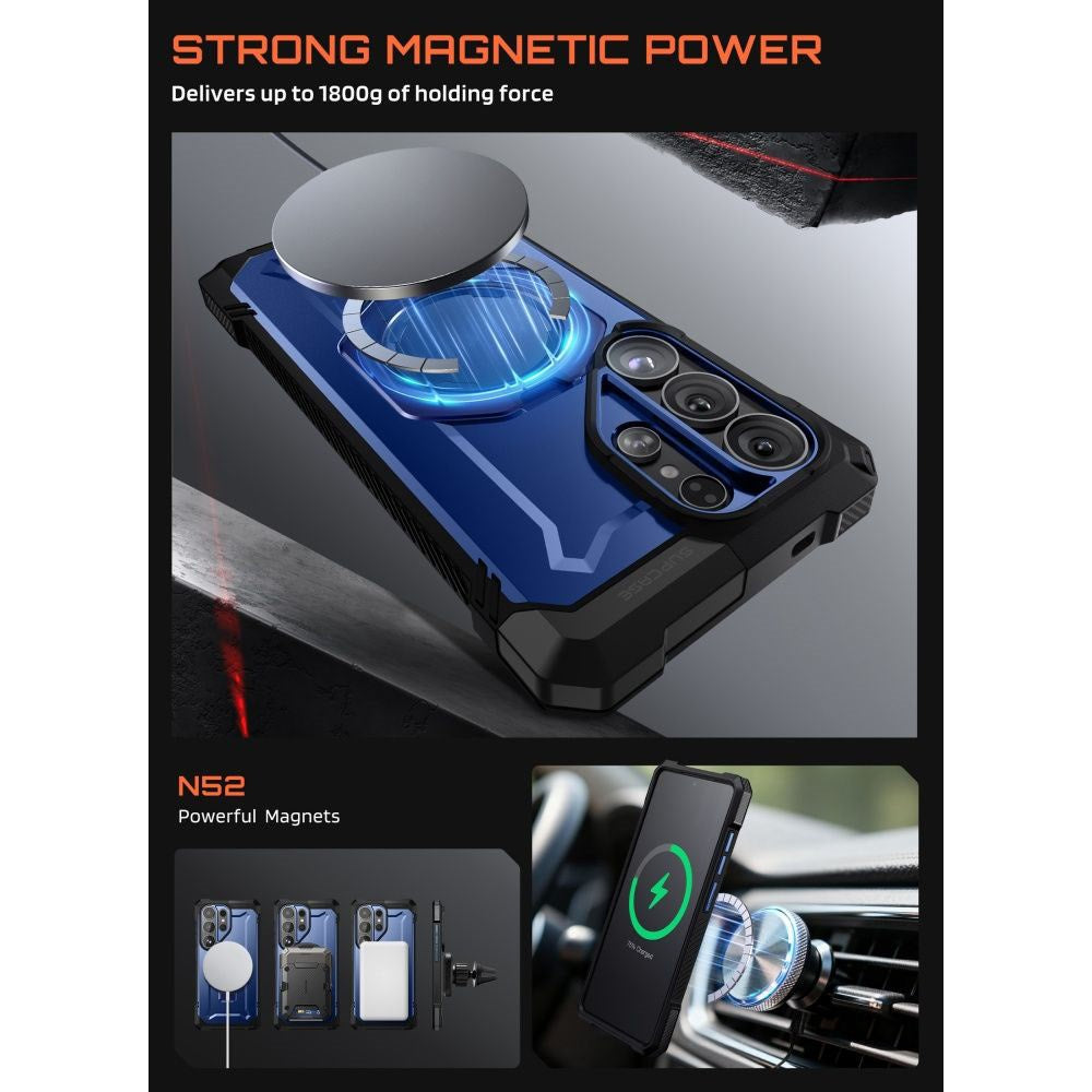 Samsung Galaxy S26 Ultra SUPCASE UB Grip Mag Case - MagSafe Compatible - Blue