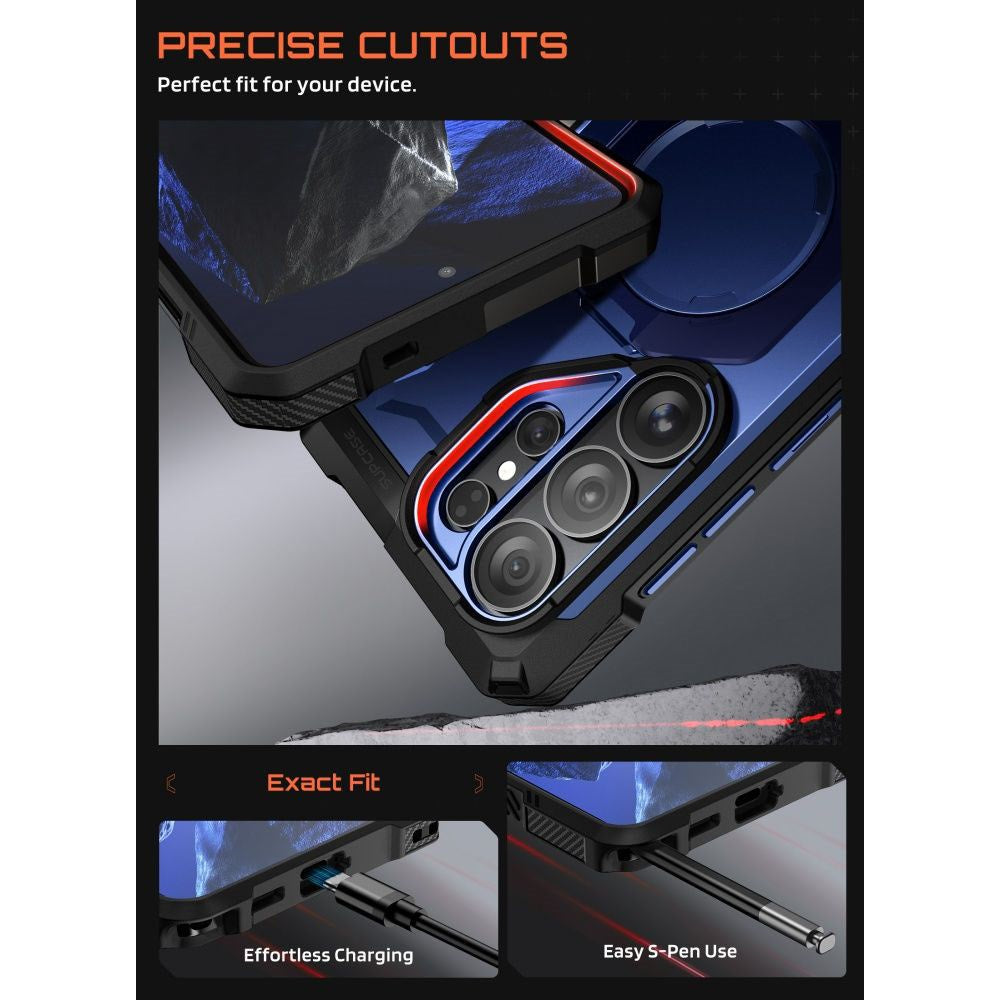 Samsung Galaxy S26 Ultra SUPCASE UB Grip Mag Case - MagSafe Compatible - Blue