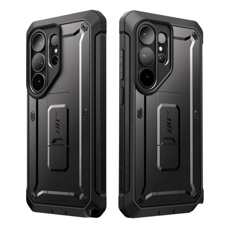 Samsung Galaxy S26 Ultra SUPCASE Unicorn Beetle Pro Case with 2x Tempered Screen Protector Glass – Black