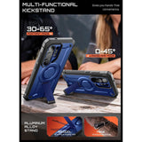 Samsung Galaxy S26 Ultra SUPCASE Unicorn Beetle Pro Mag Case with 2x Front Frame - MagSafe Compatible - Blue