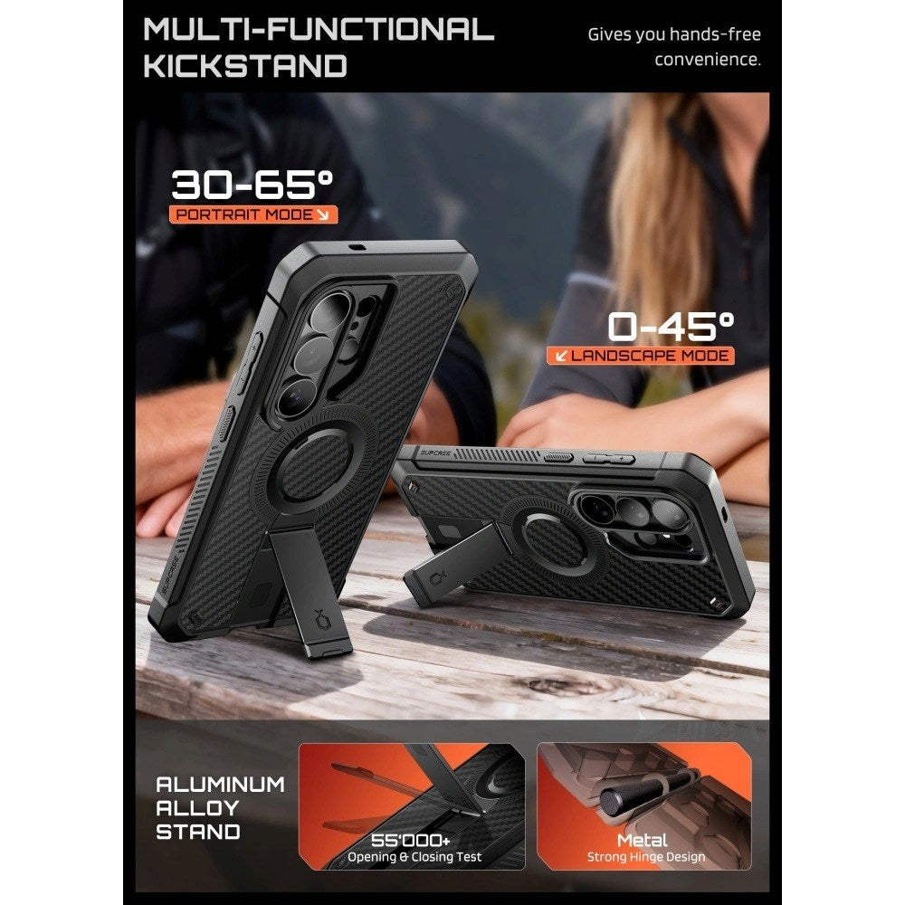 Samsung Galaxy S26 Ultra Supcase Unicorn Beetle Pro Case with Screen Protector - MagSafe Compatible - Black