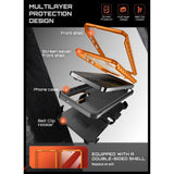 Samsung Galaxy S26 Ultra SUPCASE Unicorn Beetle Pro Mag Case with 2x Front Frame - MagSafe Compatible - Orange