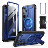 Samsung Galaxy S26 SUPCASE Unicorn Beetle Pro Mag Case with 2x Front Frame - MagSafe Compatible - Blue