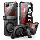 Samsung Galaxy Z Flip8 Supcase UB Grip Mag Case - MagSafe Compatible - Black