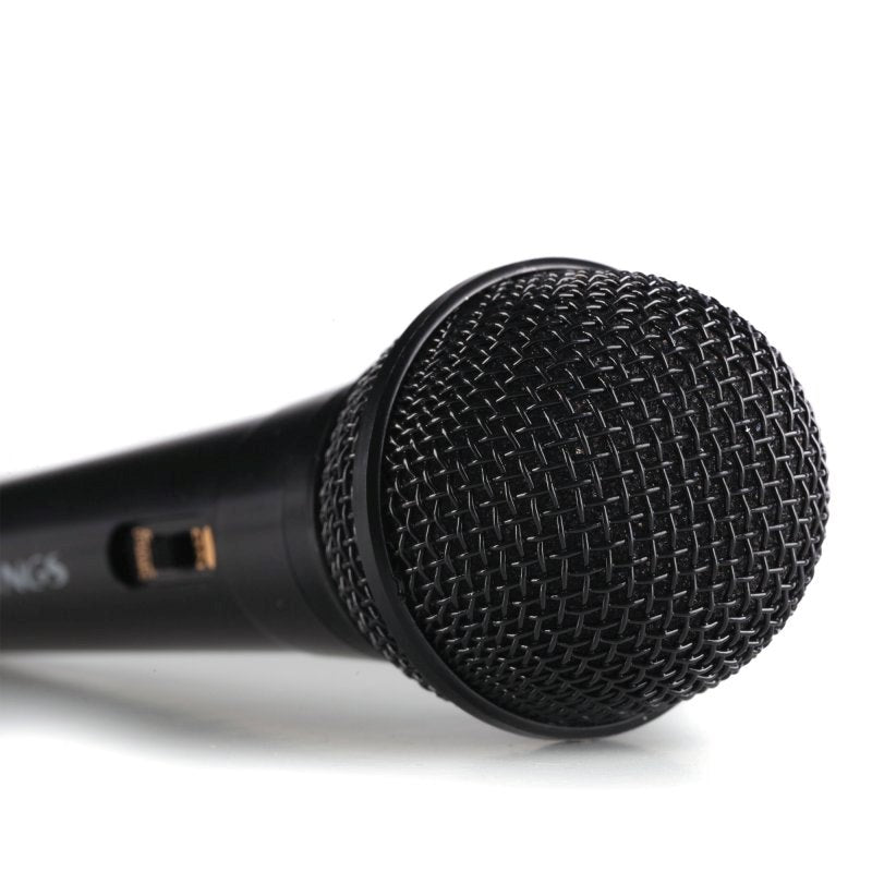 NGS AUX Microphone For Karaoke 3m 6.3mm Jackstick - Black (DEMO)