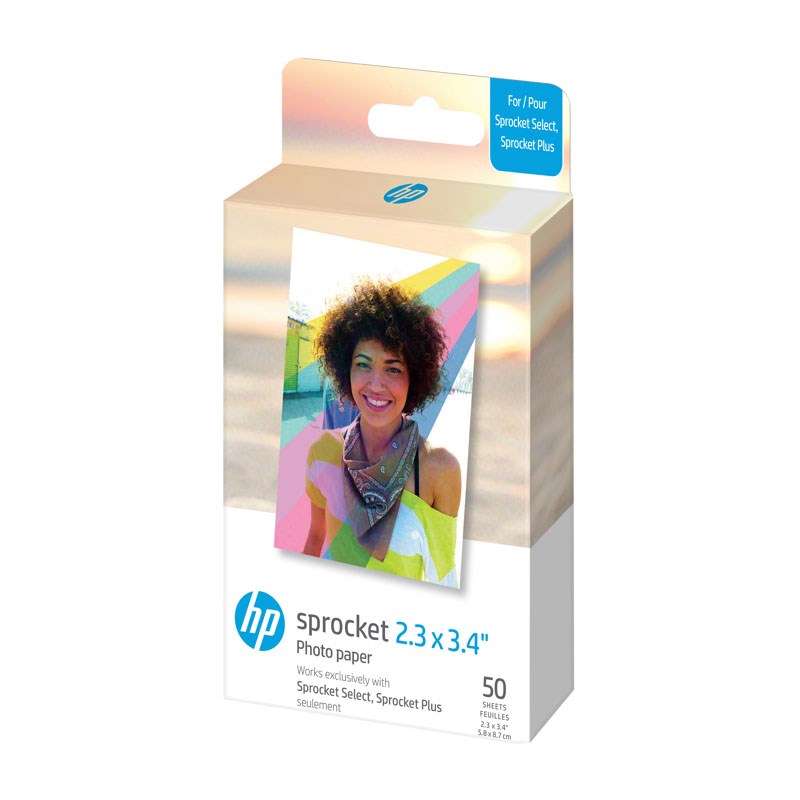 HP Sprocket Select / Spocket Plus Photo Paper 5,8 x 8,7 cm - 50 pcs.