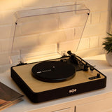 House of Marley Revolution Turntable - Black / Light Bamboo