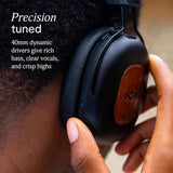 House of Marley Positive Vibration Rebel ANC Over-Ear Headset - Black