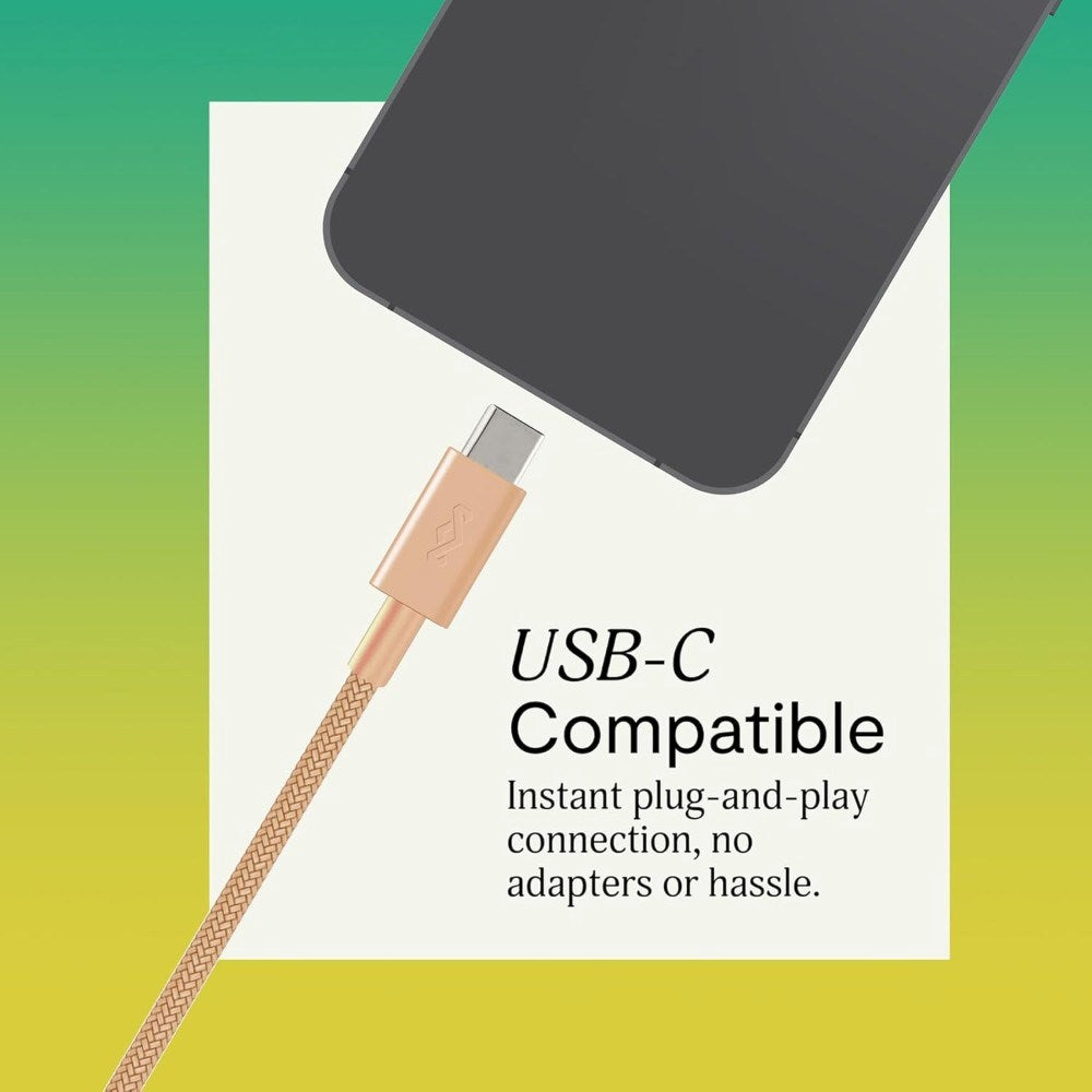 House of Marley Smile Jamaica USB-C In-Ear Headphones - Copper