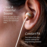 House of Marley Smile Jamaica USB-C In-Ear Headphones - Copper