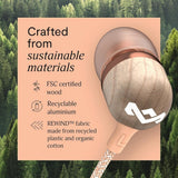 House of Marley Smile Jamaica USB-C In-Ear Headphones - Copper