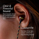House of Marley Smile Jamaica USB-C In-Ear Headphones - Rasta