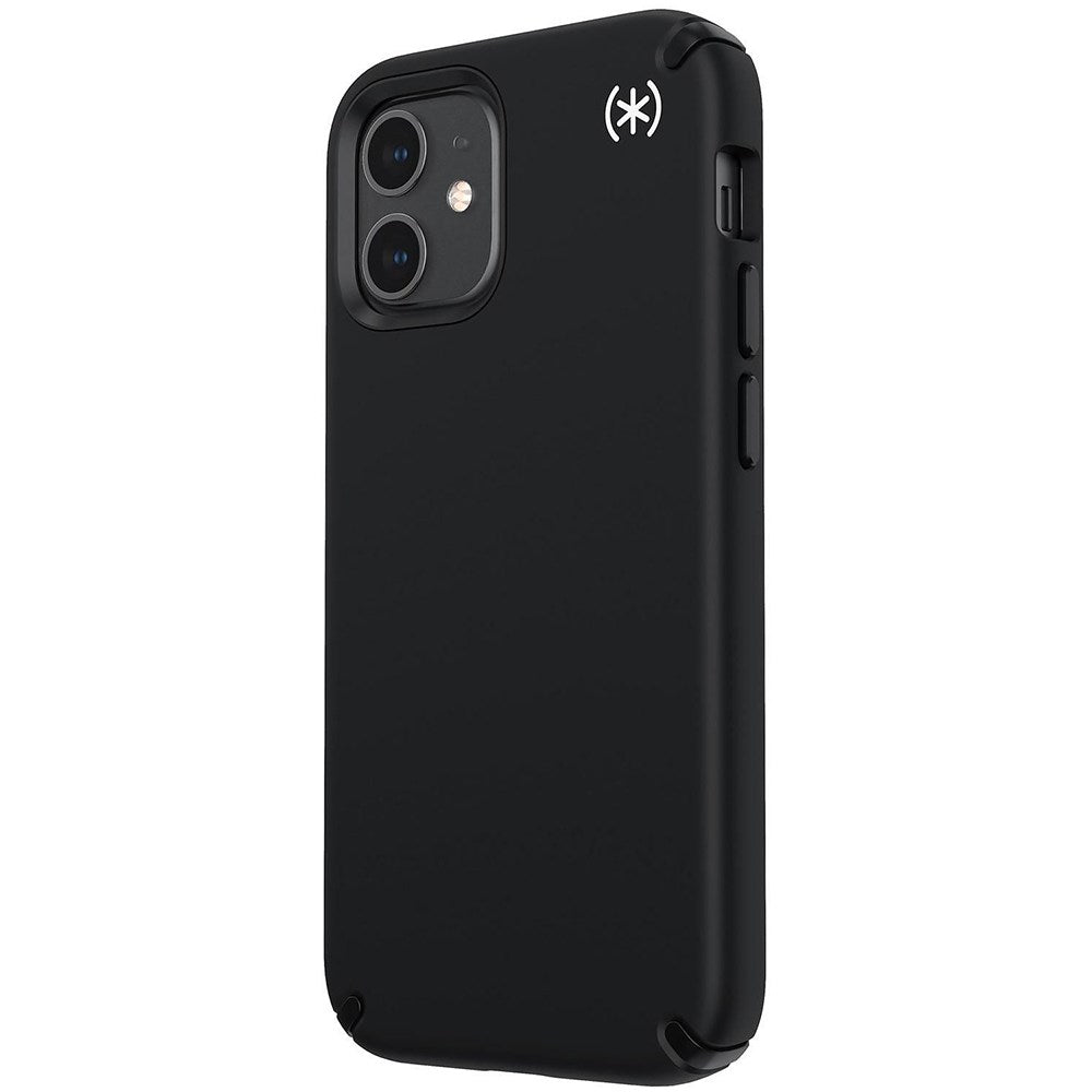 iPhone 12 Mini Speck Presidio2 Pro Case - Soft Touch - Antibacterial - Black