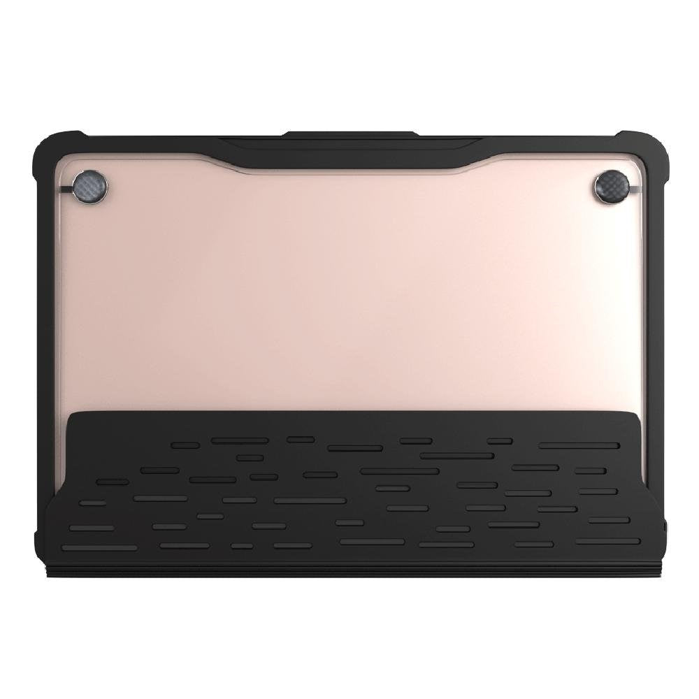 MacBook Air 13 (2018-2020) MAXCases Extreme Shell-S - Black / Transparent