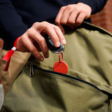 Chipolo POP Bluetooth GPS Tracker - Compatible with Apple Find My & Google's Find My Device - 4 Pcs. - Red / Blue / White / Black