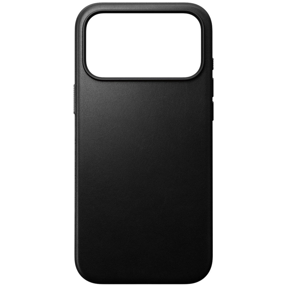 iPhone 18 Pro Nomad Modern Leather Case - MagSafe Compatible - Black