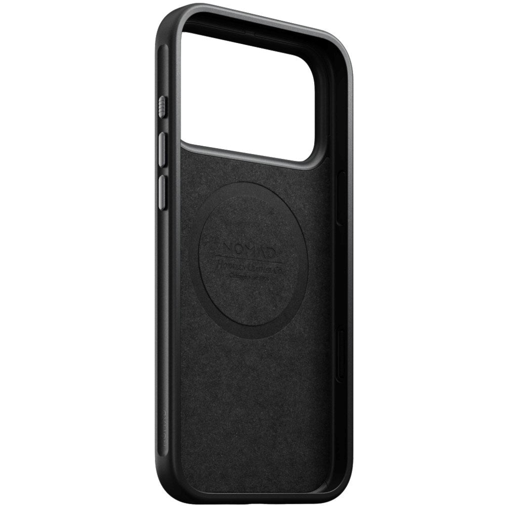 iPhone 18 Pro Nomad Modern Horween Leather Case - MagSafe Compatible - Black