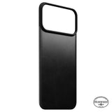 iPhone 18 Pro Max Nomad Magnetic Horween Leather Back Case - MagSafe Compatible - Black