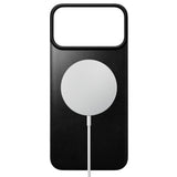 iPhone 18 Pro Max Nomad Magnetic Horween Leather Back Case - MagSafe Compatible - Black