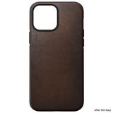 iPhone 13 Pro Max Modern Nomad Horween Leather Case - MagSafe Compatible - Brown