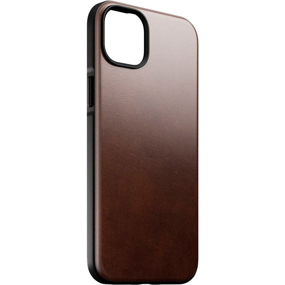 iPhone 14 Plus Modern Nomad Horween Leather Case - MagSafe Compatible - Brown