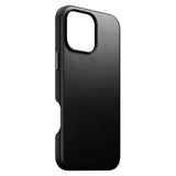 iPhone 16 Nomad Pro Max Traditional Leather Case - MagSafe Compatible - Black