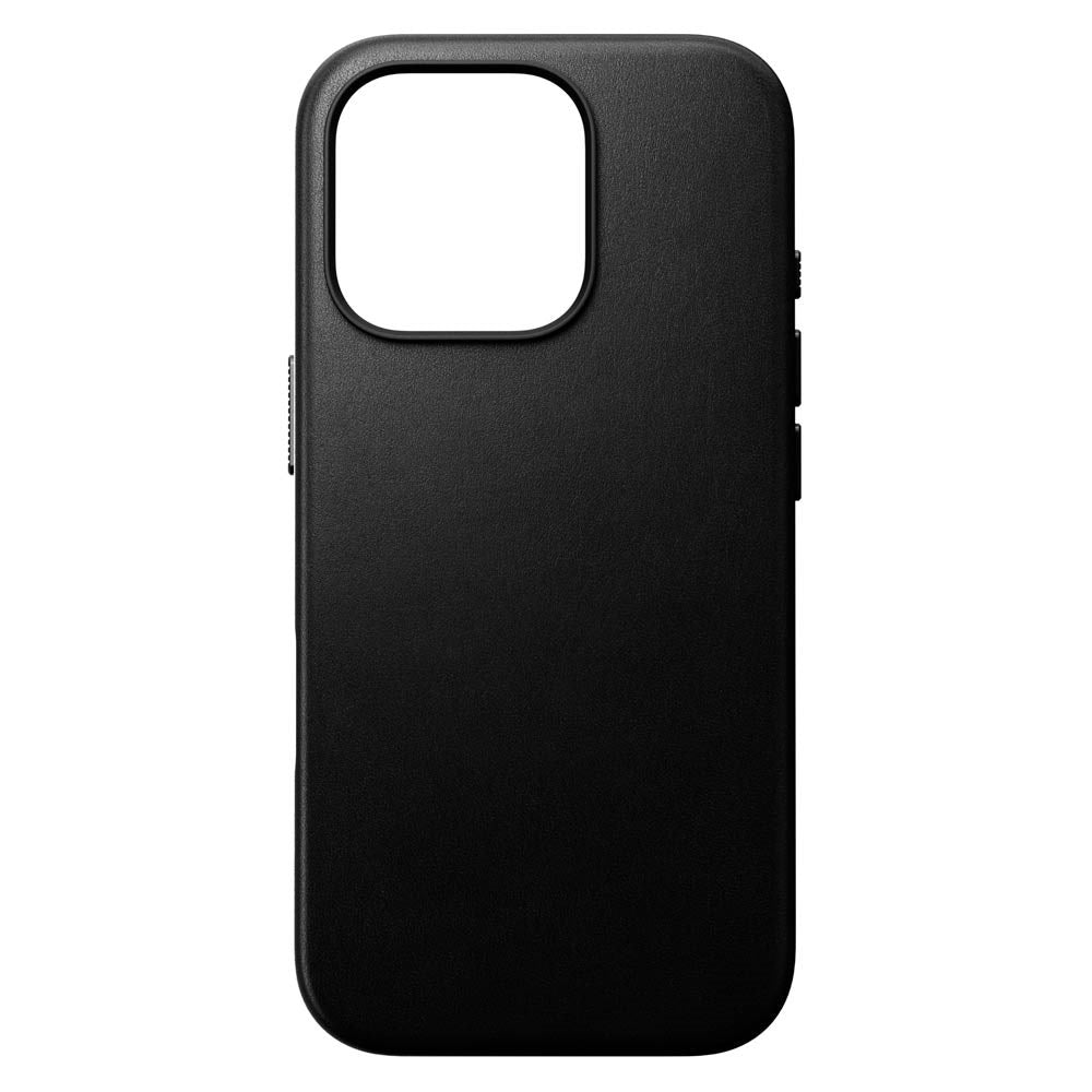 iPhone 16 Pro Nomad Traditional Leather Case - MagSafe Compatible - Black