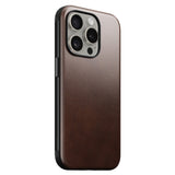 iPhone 15 Pro Modern Nomad Horween Leather Case - MagSafe Compatible - Brown