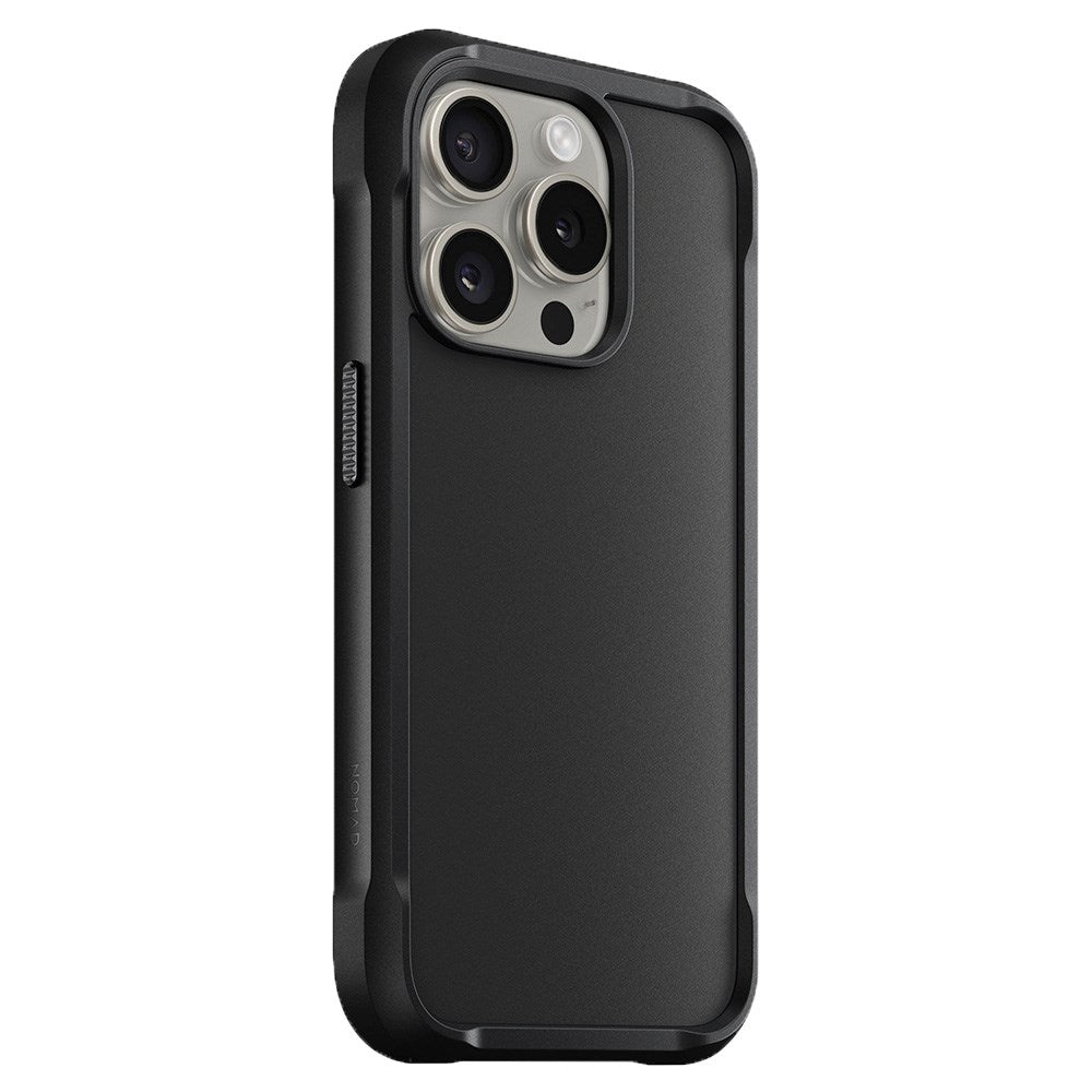 iPhone 15 Pro Nomad Rugged Case - MagSafe Compatible - Black