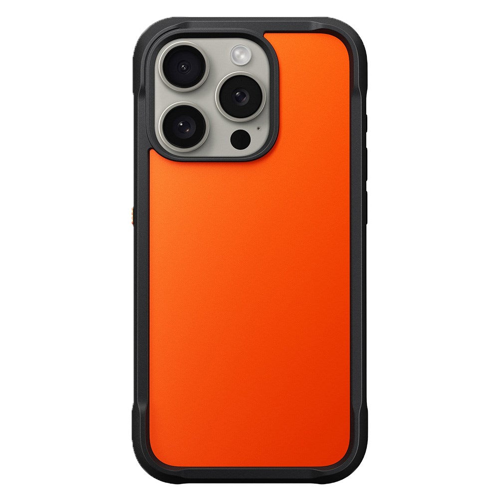 iPhone 15 Pro Nomad Rugged Case - MagSafe Compatible - Orange