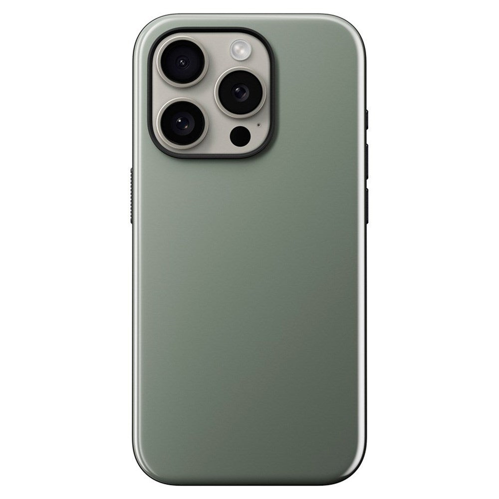 iPhone 15 Pro Nomad Sport Case - MagSafe Compatible - Moss Green