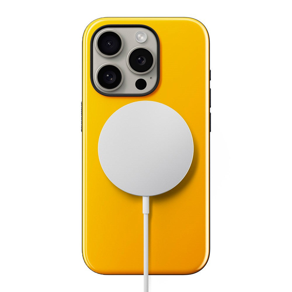 iPhone 15 Pro Nomad Sport Case - MagSafe Compatible - Yellow