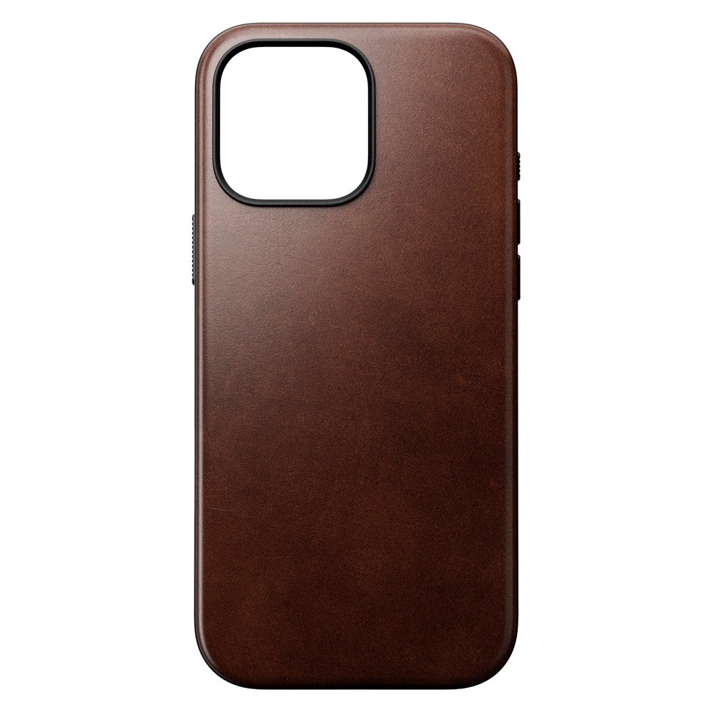 iPhone 16 Pro Max Modern Nomad Horween Leather Case - MagSafe Compatible - Brown