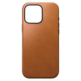 iPhone 16 Pro Max Nomad Modern Leather Case - MagSafe Compatible - Tan