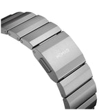 Nomad Apple Watch (42/44/SE/45/46/49mm) Titanium Band Strap - Silver