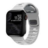 Nomad Apple Watch (42/44/SE/45/46/49mm) Sport Band Strap - Lunar Gray