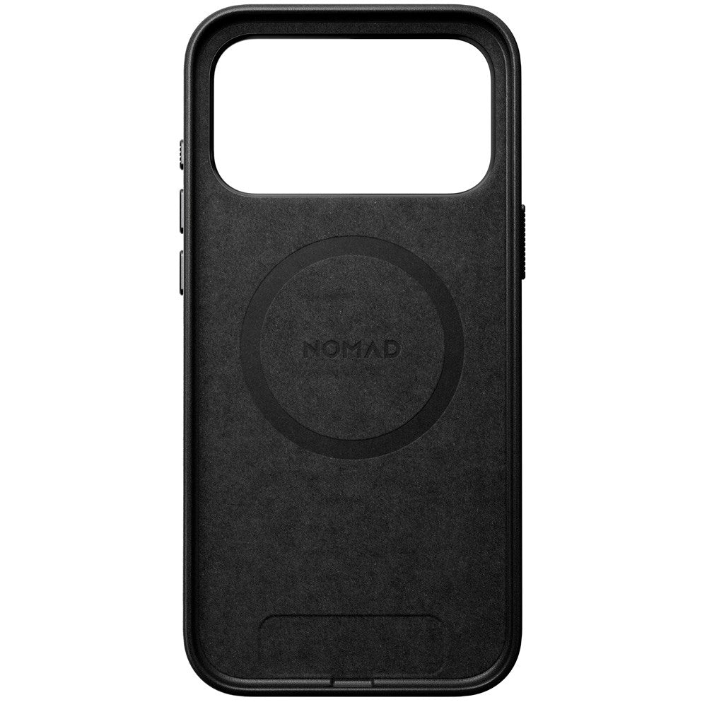 Nomad iPhone 17 Pro Max Traditional Leather Case - MagSafe Compatible - Black