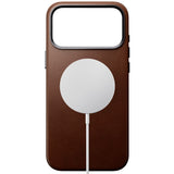 Nomad iPhone 17 Pro Max Traditional Leather Case - MagSafe Compatible - Brown