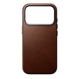 Nomad iPhone 17 Pro Traditional Leather Case - MagSafe Compatible - Brown