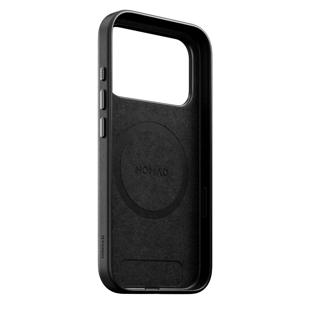 Nomad iPhone 17 Pro Traditional Leather Case - MagSafe Compatible - Black