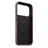 Nomad iPhone 17 Pro Traditional Horween Leather Case - MagSafe Compatible - Rustic Brown