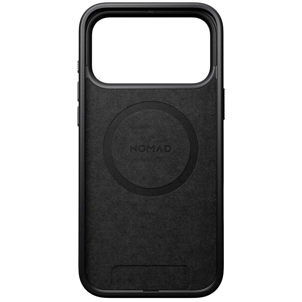 Nomad iPhone 17 Pro Max Modern Leather Case - MagSafe Compatible - Black