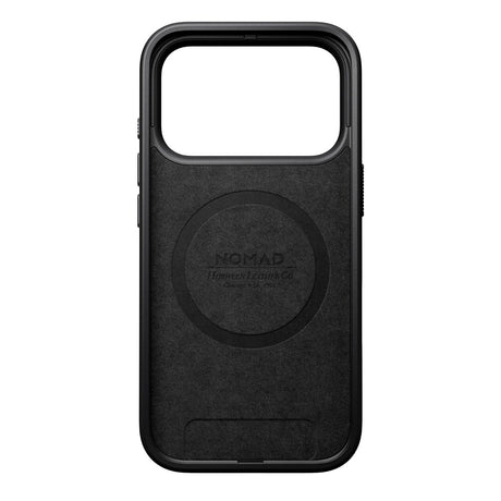 Nomad iPhone 17 Pro Modern Horween Leather Case - MagSafe Compatible - Black