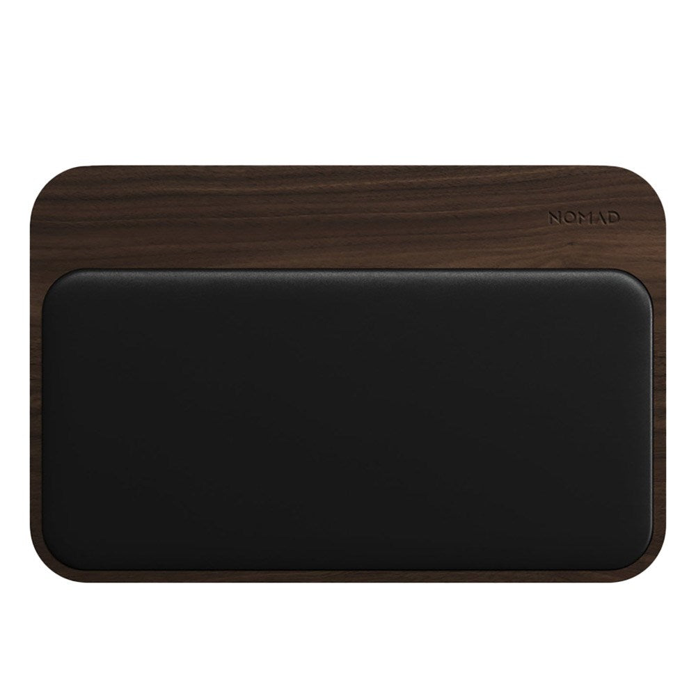 Nomad Base Station Hub Edition w. 10W Wireless Charger & USB-C / USB-A Port - Brown / Black