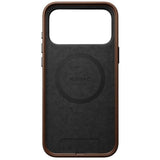 iPhone 18 Pro Max Nomad Traditional Leather Case - MagSafe Compatible - Brown