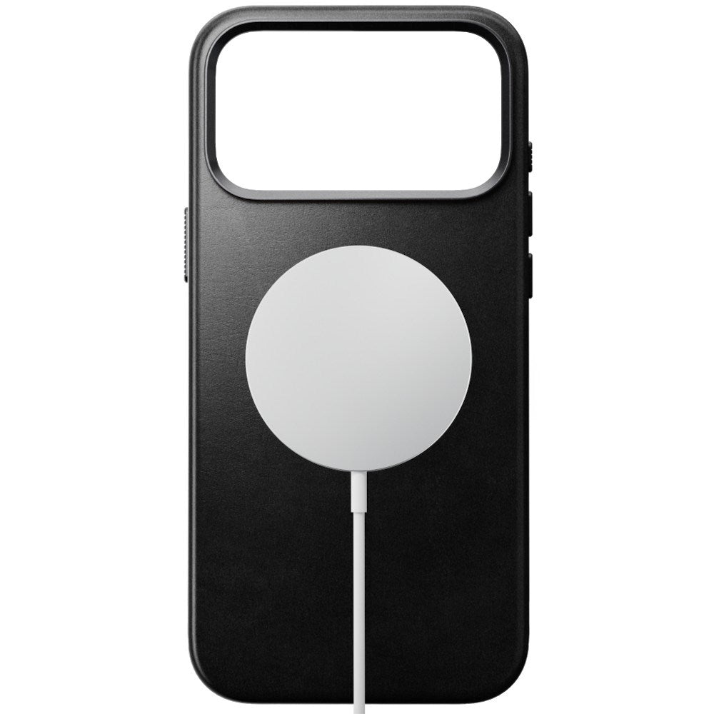 iPhone 18 Pro Nomad Traditional Horween Leather Case - MagSafe Compatible - Black