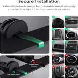 iOttie iTap 3 Car Vent Mount with Magnetic Ring - MagSafe Compatible - Black