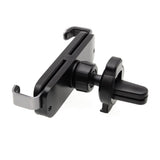 Fixed Gravity Mobile Holder for the Car's Ventilation - Max Mobile: 65 - 90mm - Black